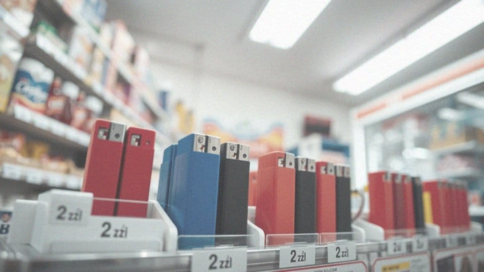 Ile zapłacę za najtańszą zapalniczkę w Żabce?