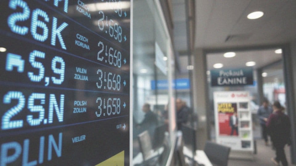 Jakie są aktualne oferty wymiany walut na 1 złoty?