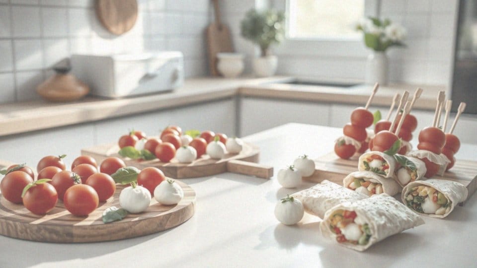 Jak przygotować przekąski z mozzarellą bez laktozy?