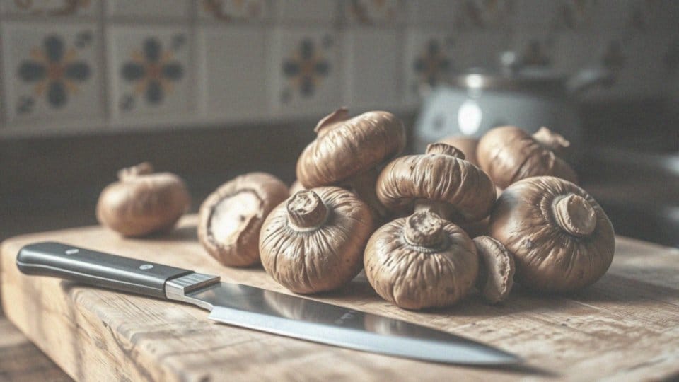 Czy skórka brązowych pieczarek jest jadalna?