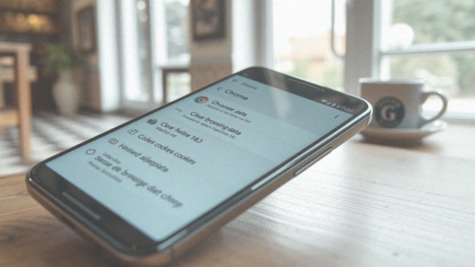 Jakie dane przeglądania można usunąć w Chrome na urządzeniu z Androidem?