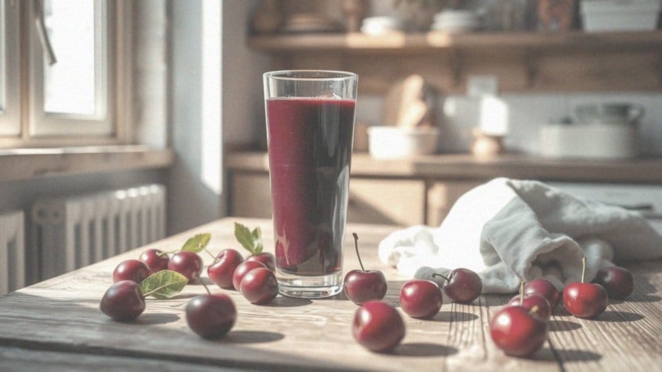 Jakie korzyści zdrowotne niesie ze sobą picie soku z wiśni?