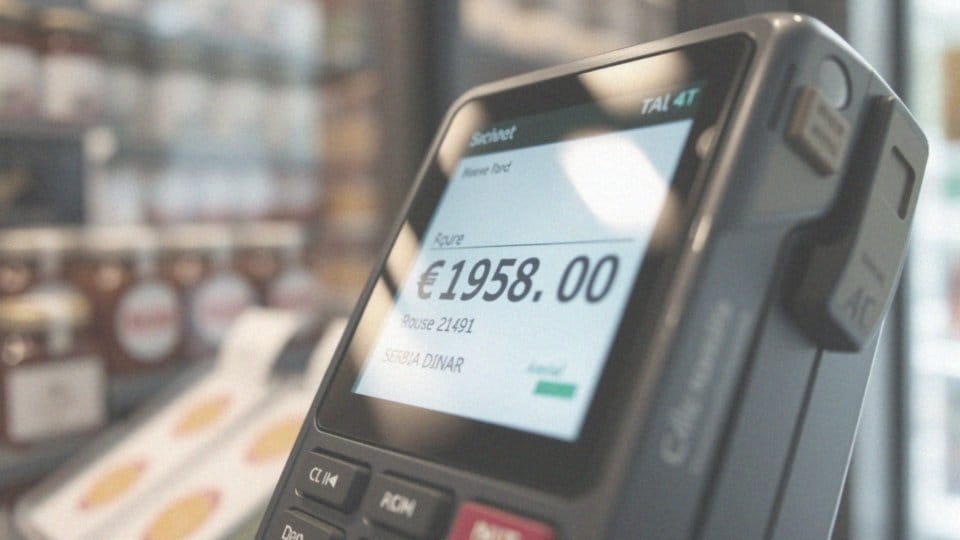 Jakie są koszty płatności w euro w Serbii?