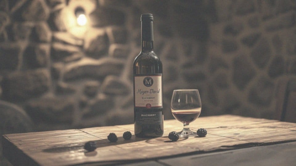 Jaką pojemność ma butelka wina Mogen David Blackberry?