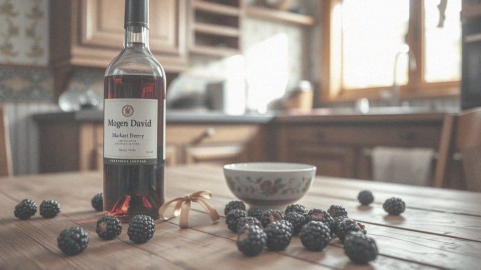 Jakie owoce dominują w aromacie Mogen David Blackberry?