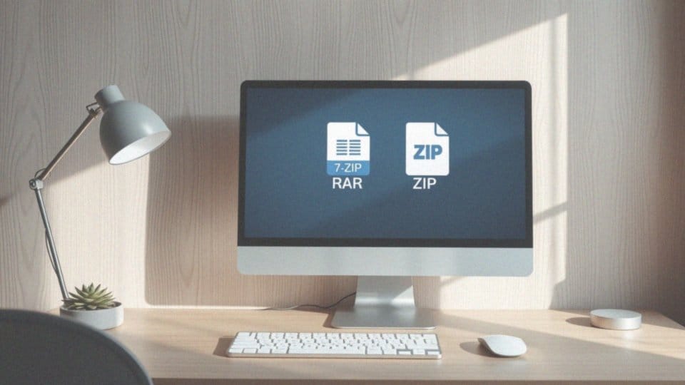 Jakie są inne formaty plików kompresji, takie jak 7-ZIP i RAR?