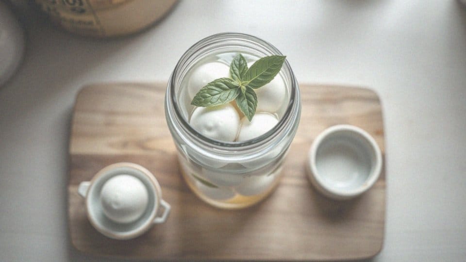 Czy mozzarella może być przechowywana w solance?