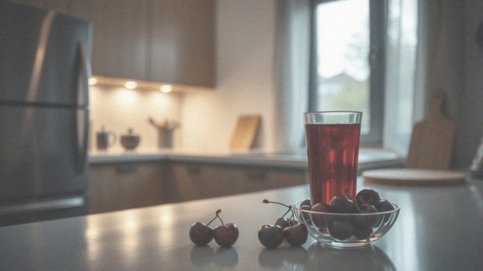 Jak sok z wiśni wpływa na jakość snu?