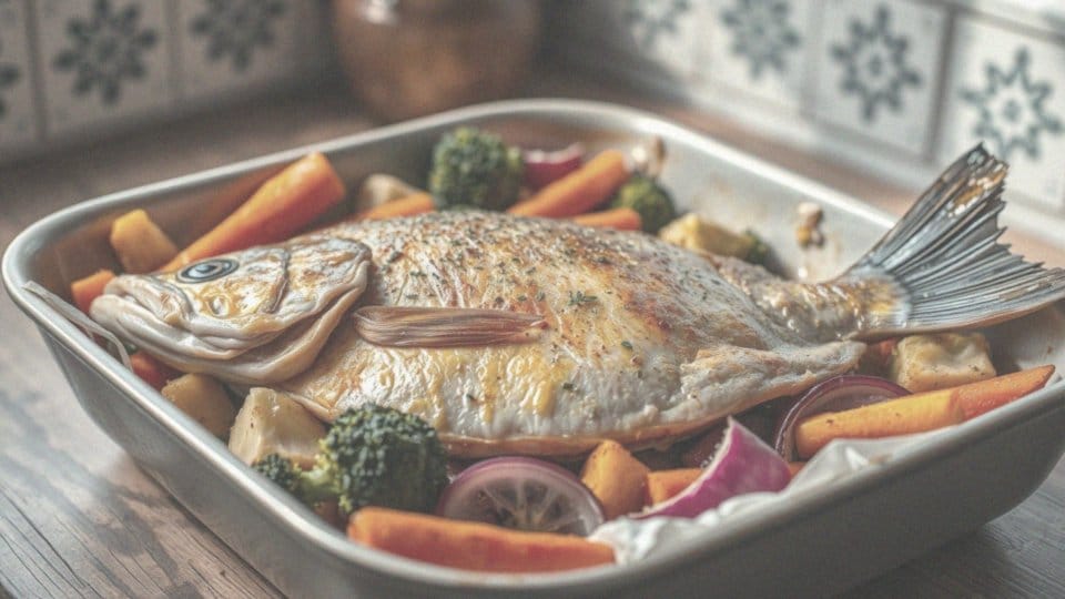 Amur pieczony z warzywami – przepis i porady kulinarne