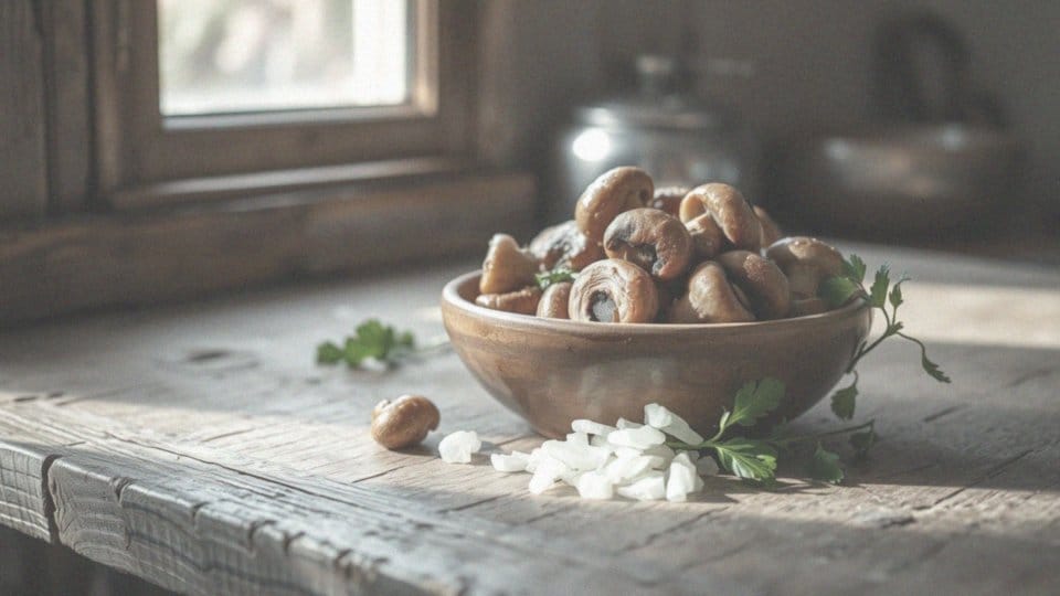 Duszone pieczarki do obiadu – prosty przepis i porady kulinarne
