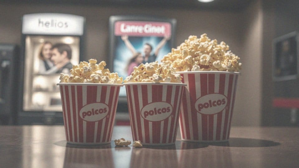 Ile kosztuje popcorn w kinie Helios? Ceny i promocje