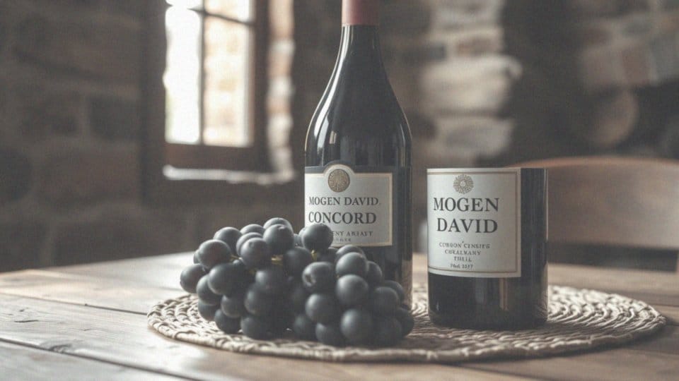 Mogen David Concord – wino czerwone o bogatym smaku i historii