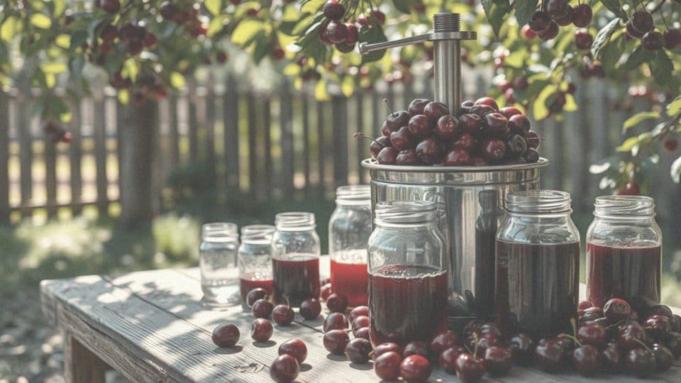 Sok z wiśni bez drylowania – prosty przepis na zdrowy napój