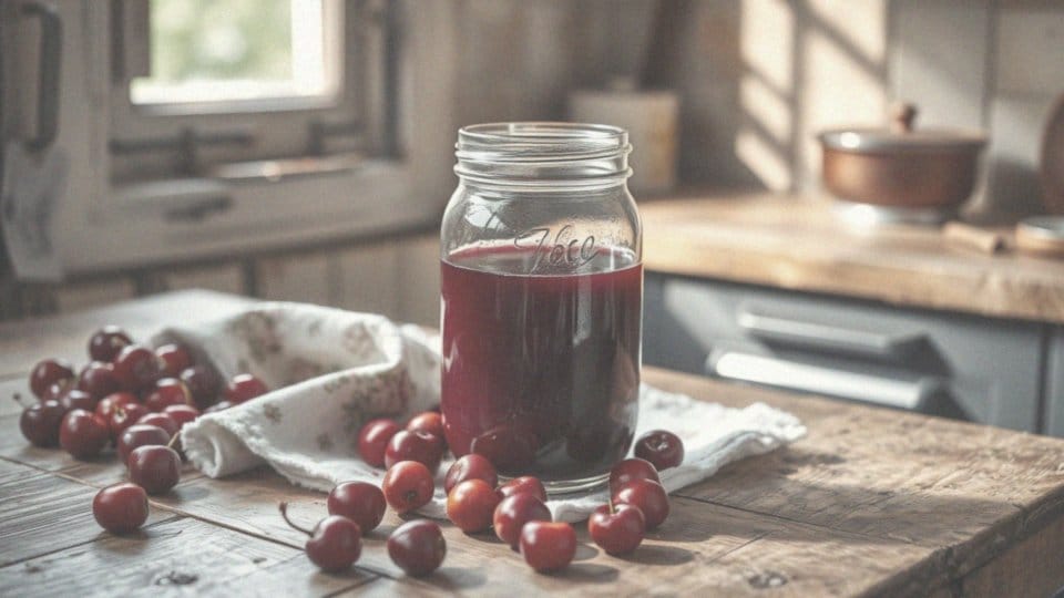 Sok z wiśni przepis babci – klasyczny sposób na pyszny napój