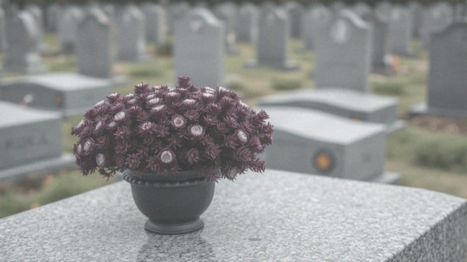 Sztuczne wrzosy na cmentarz – trwałe i estetyczne dekoracje