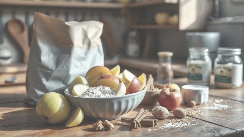 Szybkie ciasto z jabłkami dla cukrzyków – zdrowy przepis na deser