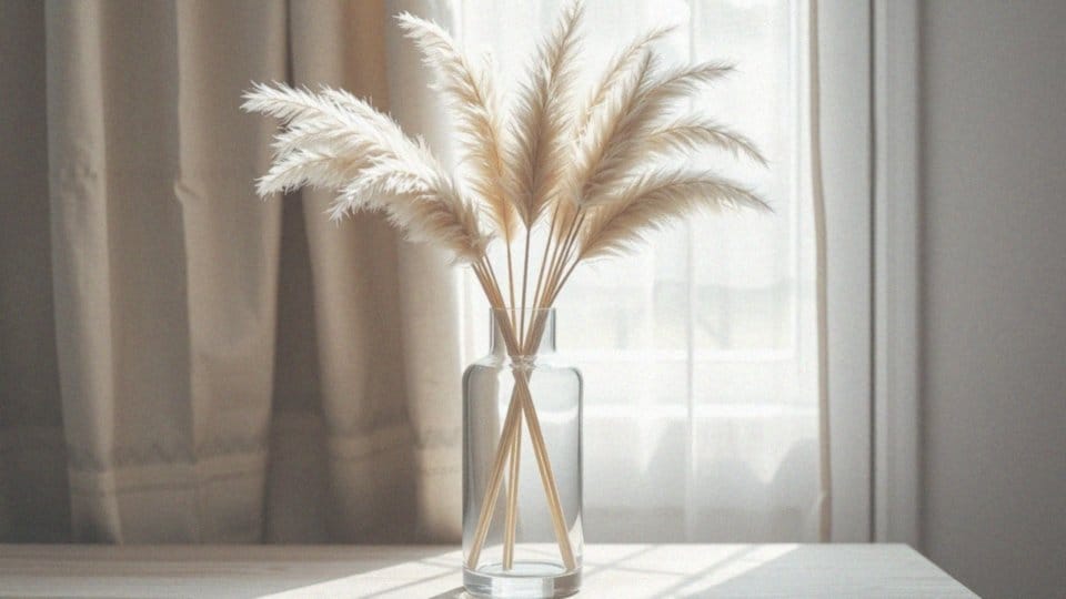 Trawa pampasowa do wazonu – jak wykorzystać w dekoracjach wnętrz?